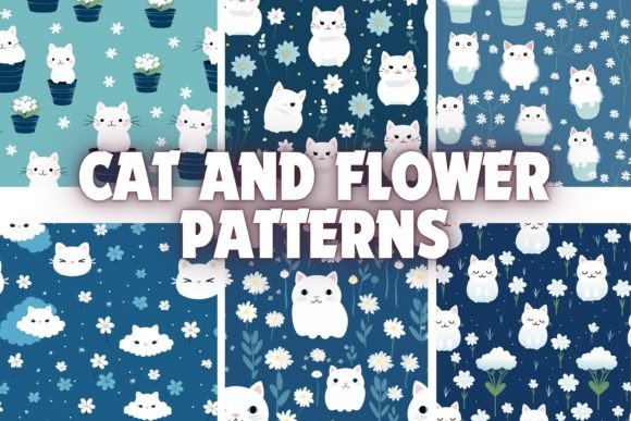 Choosing the Right Cat and Flower Patterns for Creative Projects