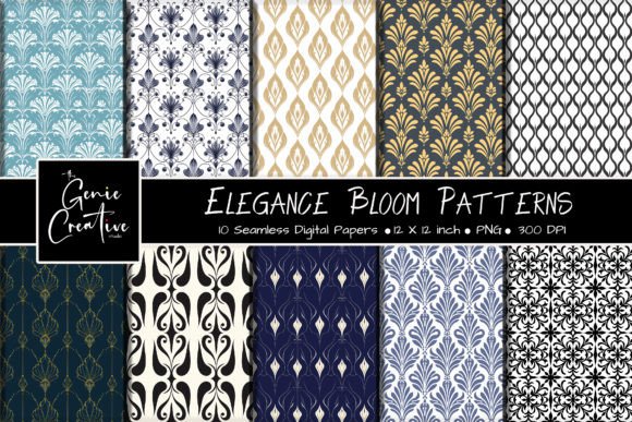 Elegance Bloom Seamless Patterns Set: A Comprehensive Guide for Creative Professionals