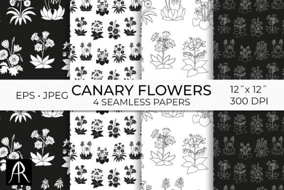Elevating Creative Workflows with Canary Flora Seamless Patterns: A Strategic Design Asset
