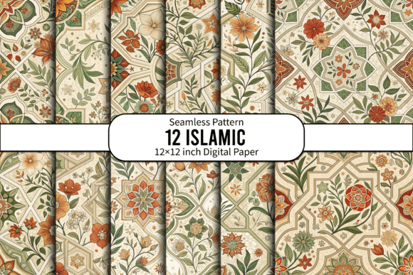 Nature-Inspired Islamic Patterns: Elevating Design with Timeless Elegance
