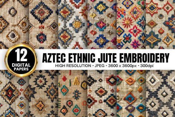 Unlocking the Art of Aztec Ethnic Jute Embroidery Patterns for Modern Creators